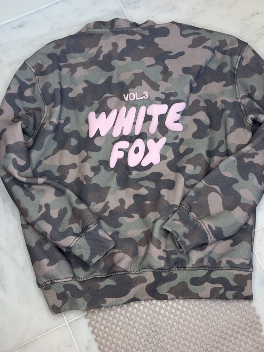 Camo White Fox Sweatshirt